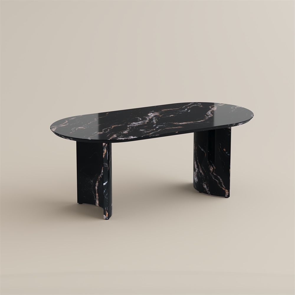 Luxury Black Marble Dining Tables