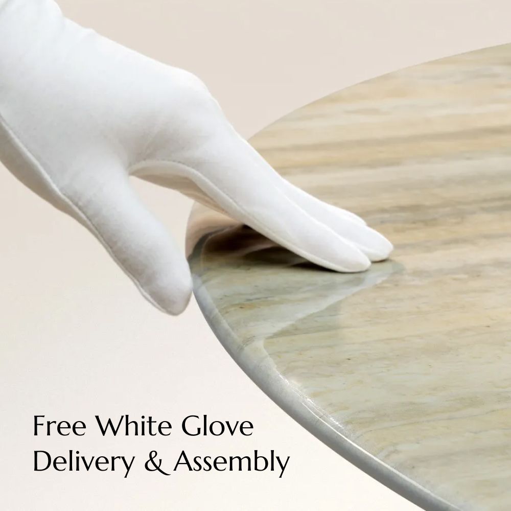 Marble Yellow Marble Dining Tables