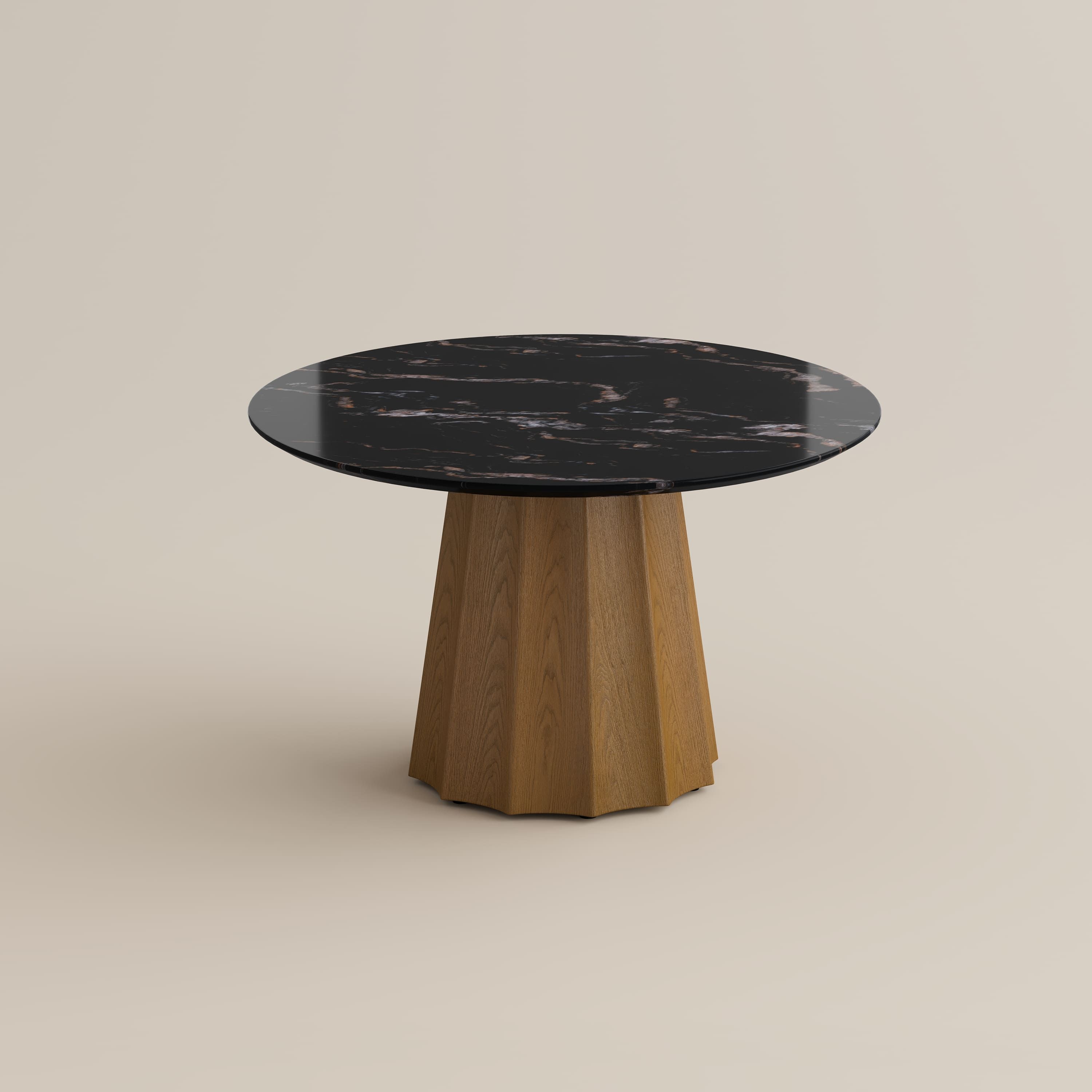 Black Black Marble Dining Tables