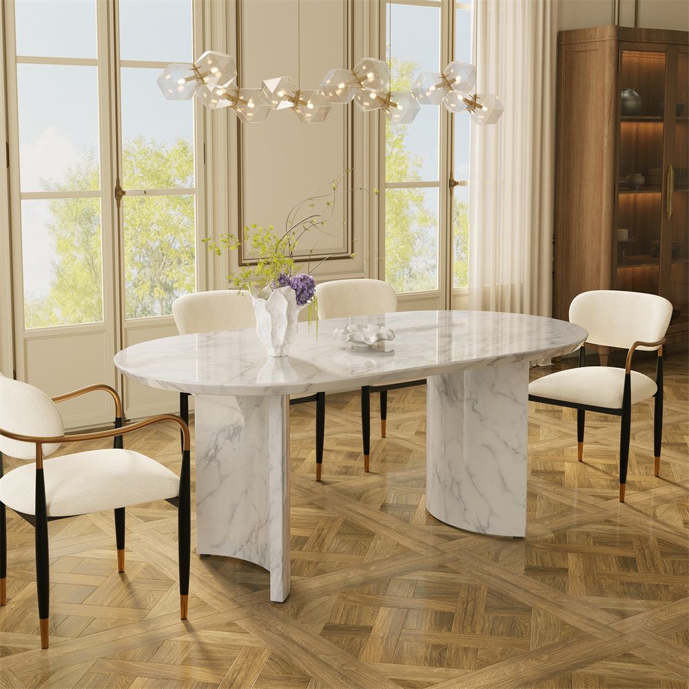 White Marble Dining Tables