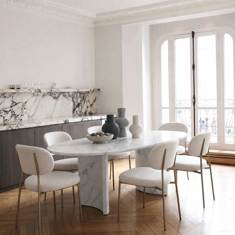 White Marble Dining Tables