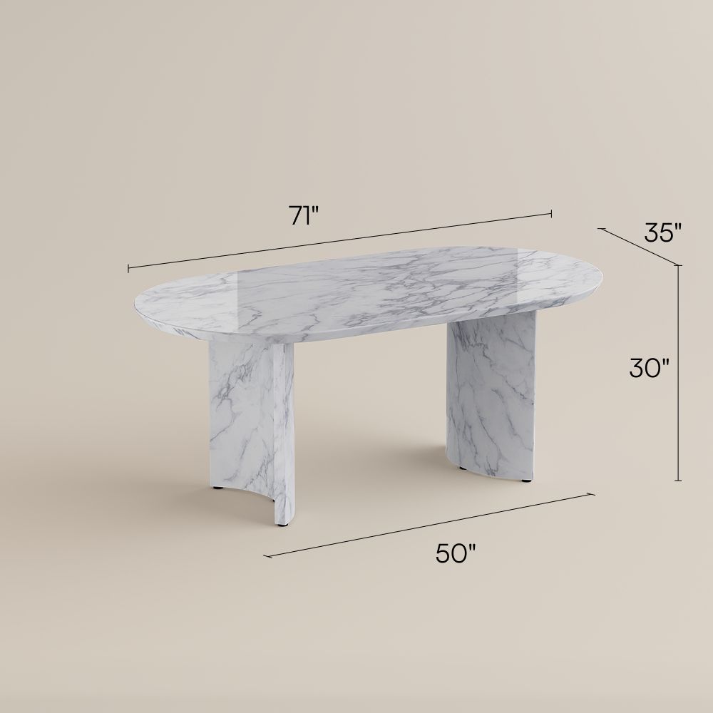 White Marble Dining Tables