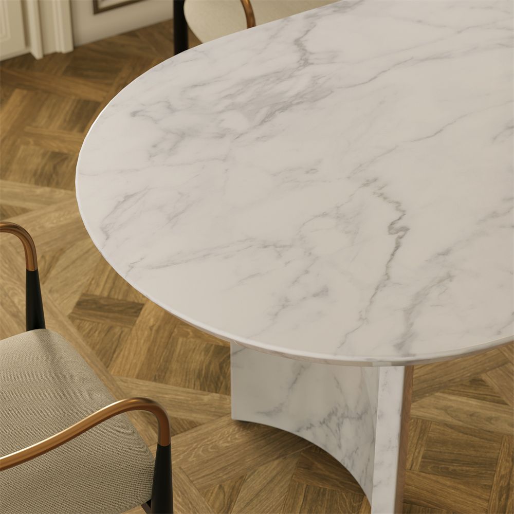 White Marble Dining Tables
