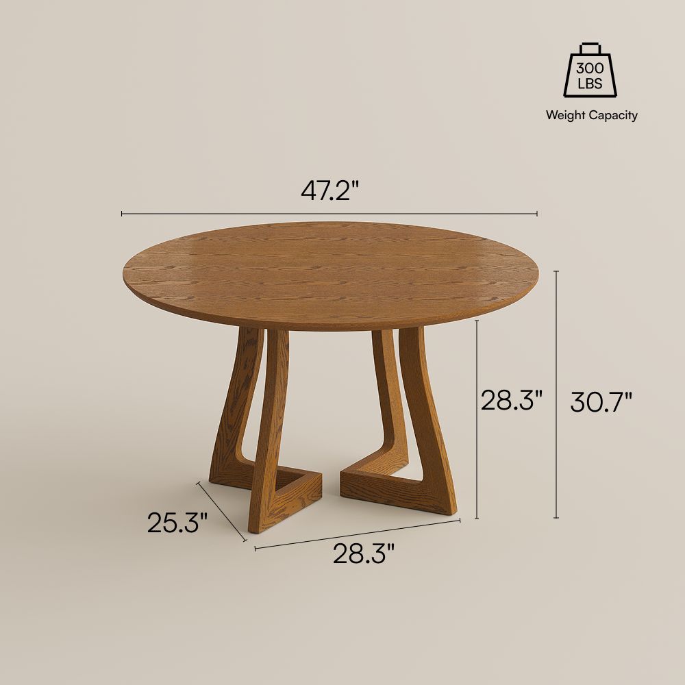 Walnut Color Walnut Color Engineered Wood Dining Tables