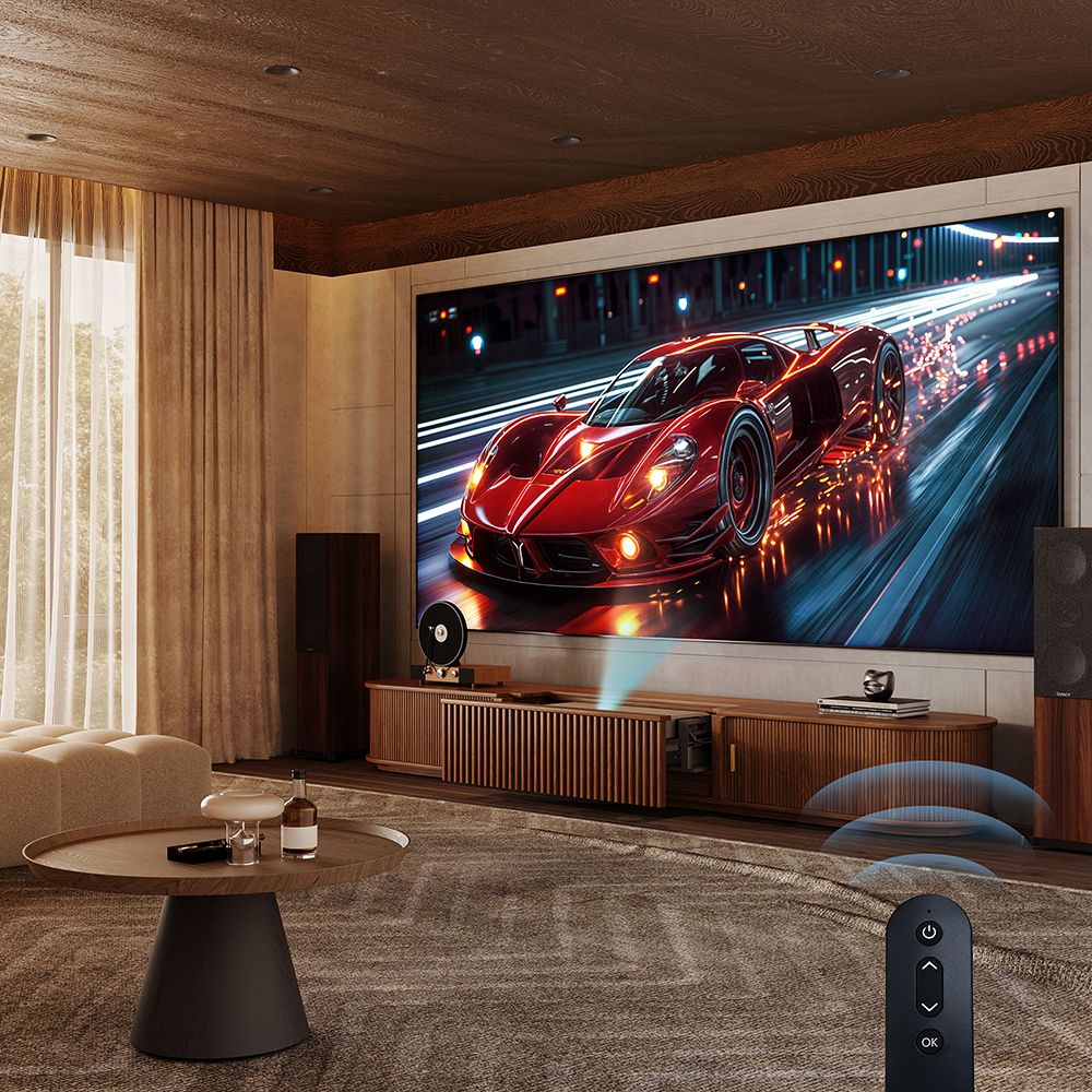 Walnut Color Electric TV Stands