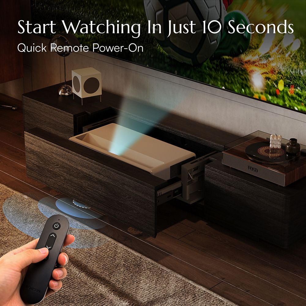 Electric Black MDF Electric TV Stands