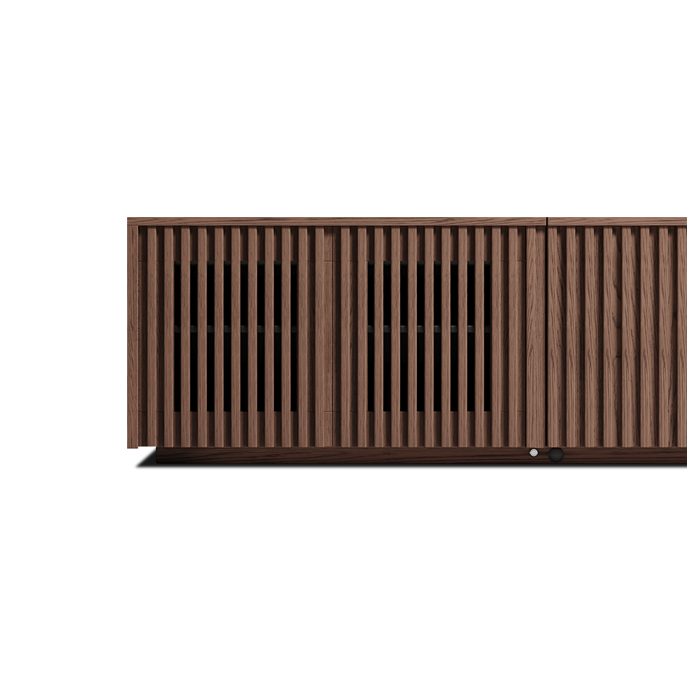 Walnut Color Electric TV Stands
