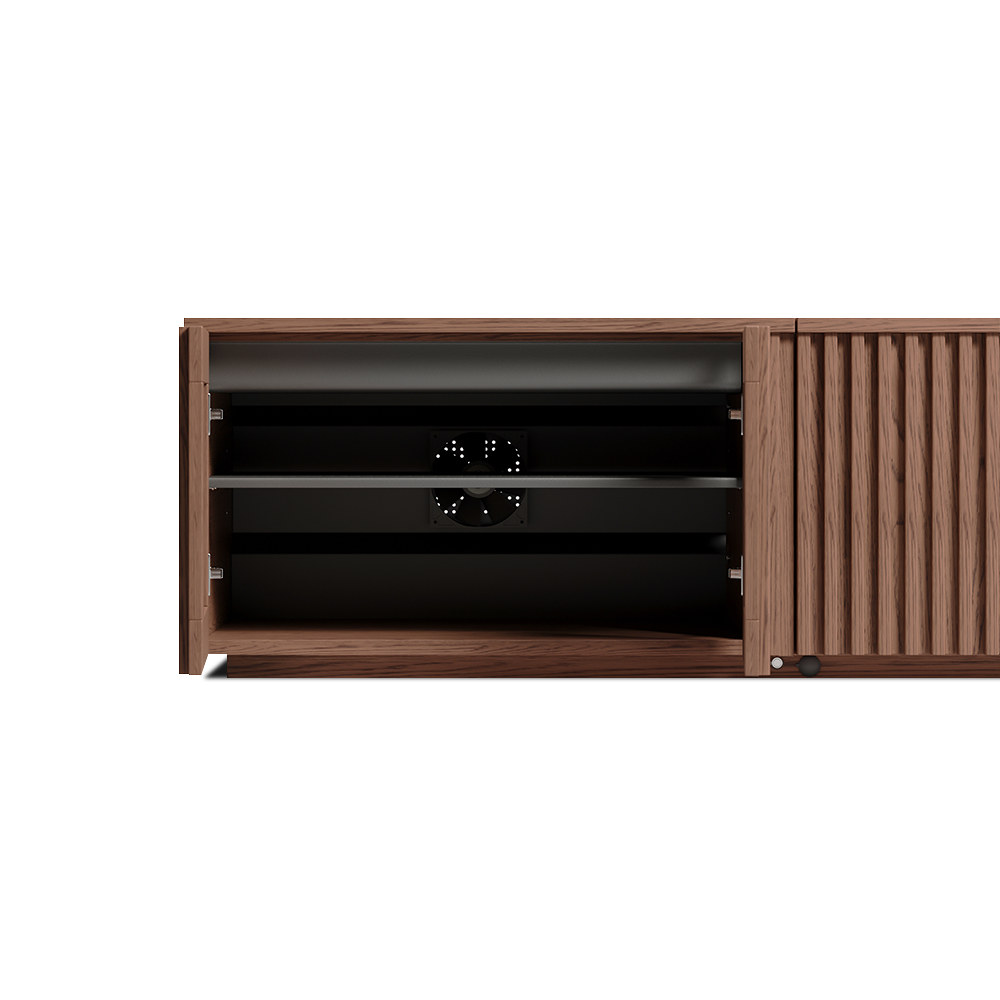 Walnut Color Electric TV Stands