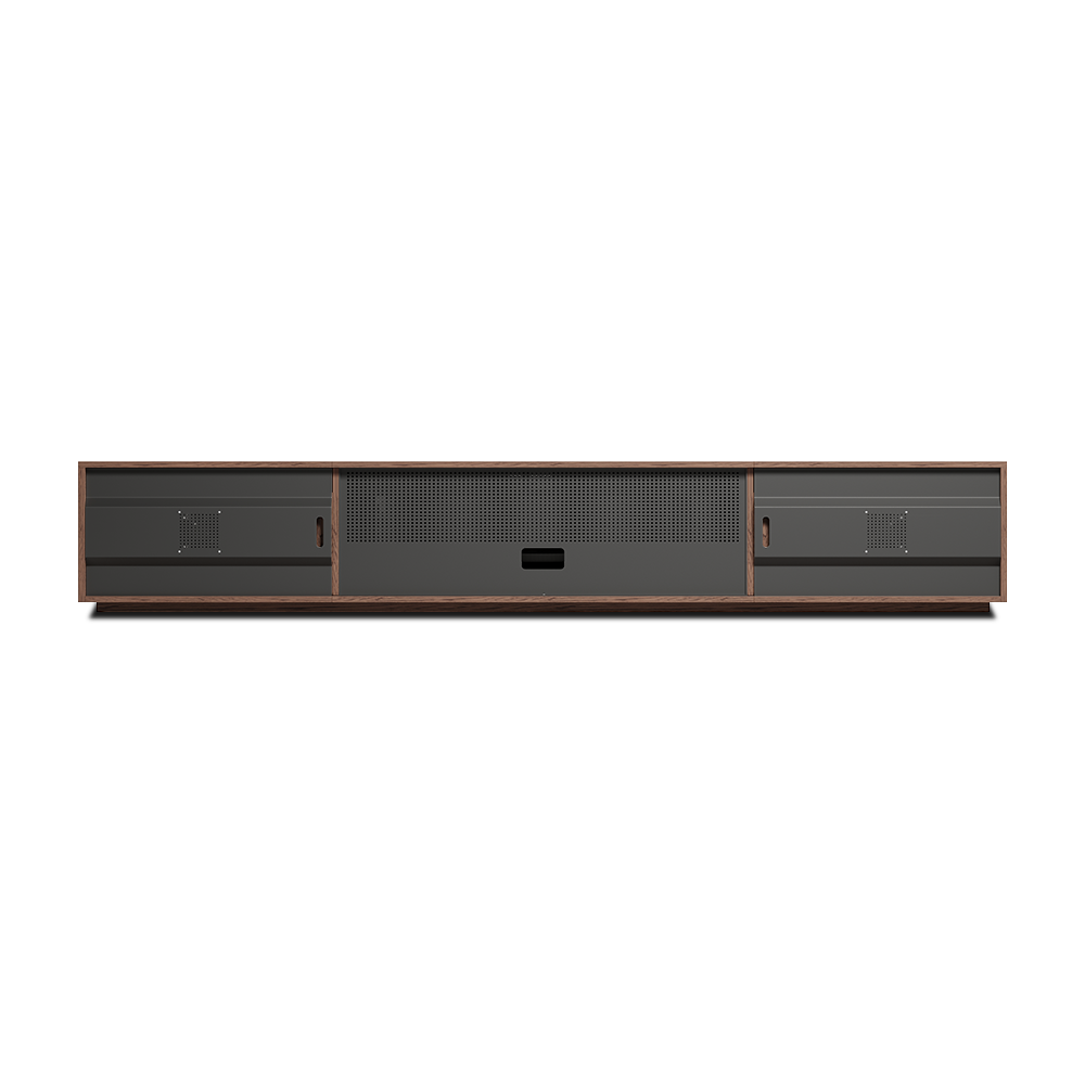 Walnut Color Electric TV Stands