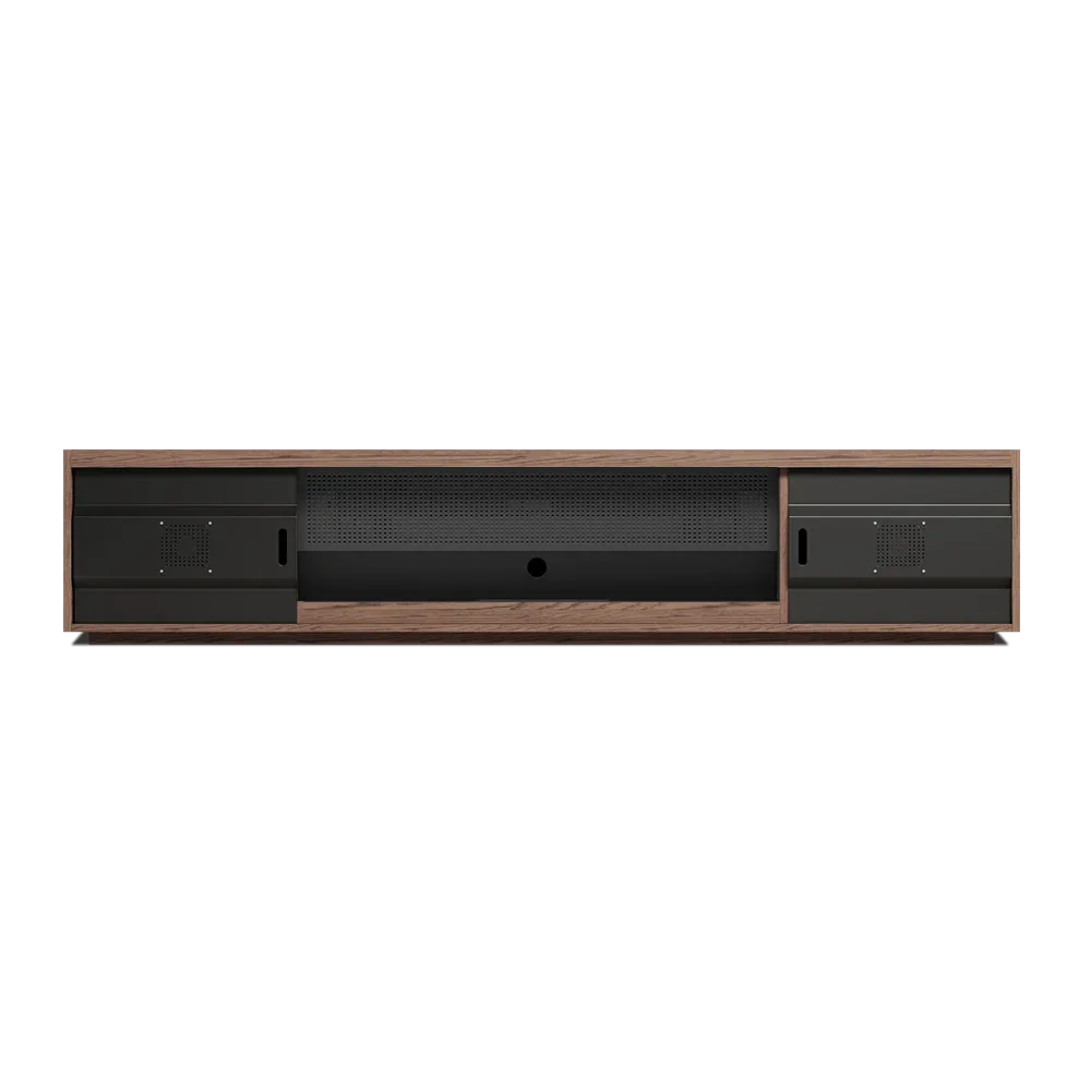 Walnut Color Electric TV Stands