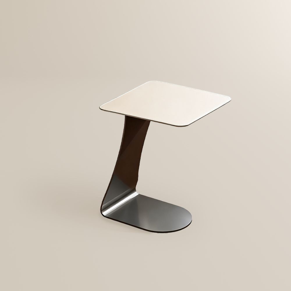 Fully Assemble Gray Metal End & Side Tables