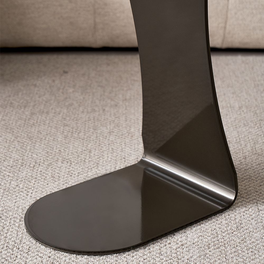 Fully Assemble Gray Metal End & Side Tables