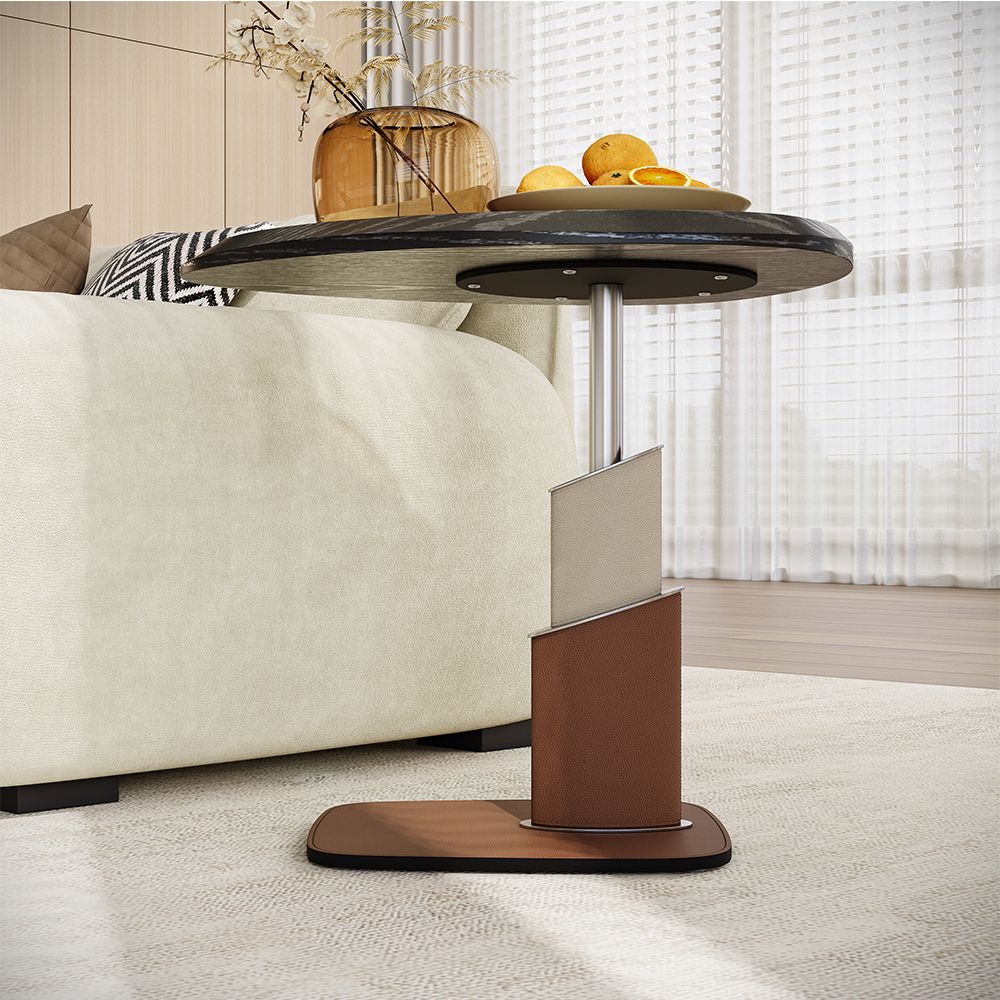 Fully Assemble Brown & Gray End & Side Tables