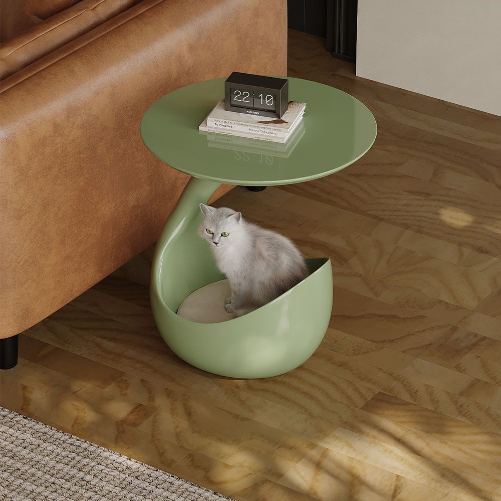 Green Green Engineered Wood End & Side Tables