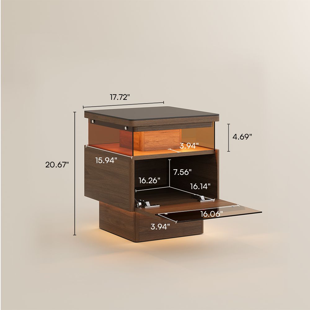 Led Light SideTable
