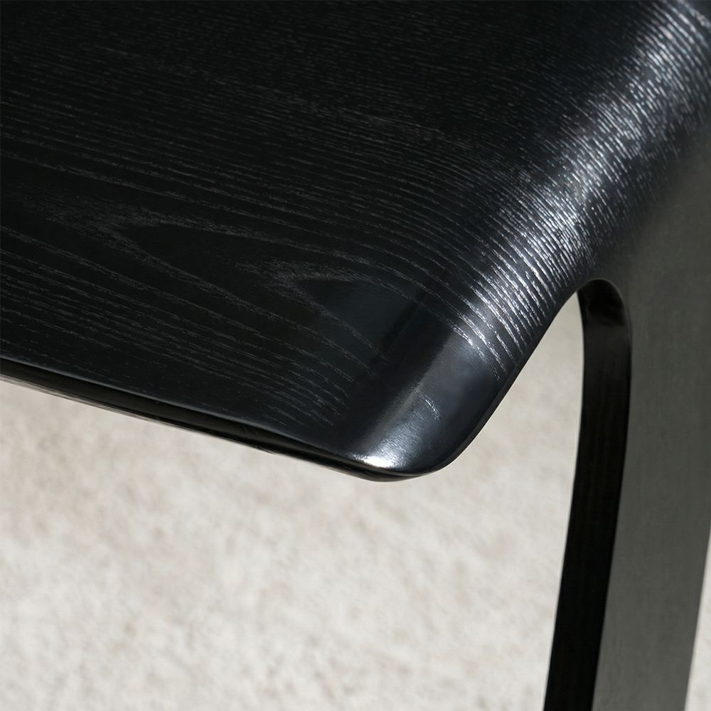 Bedroom Black MDF End & Side Tables