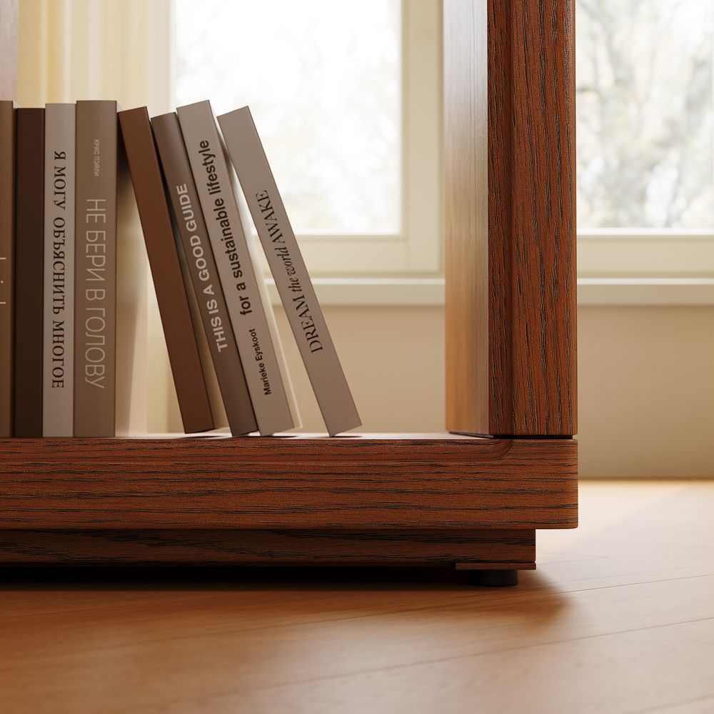 Walnut Color End & Side Tables