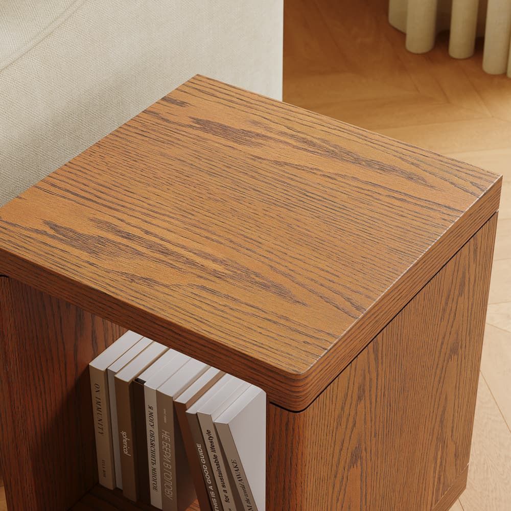 Walnut Color End & Side Tables