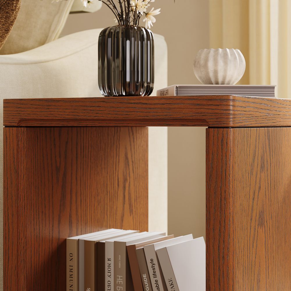 Walnut Color End & Side Tables