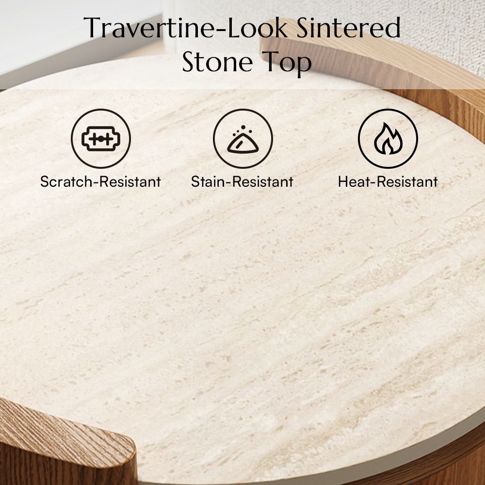 Walnut Color Walnut Color End & Side Tables