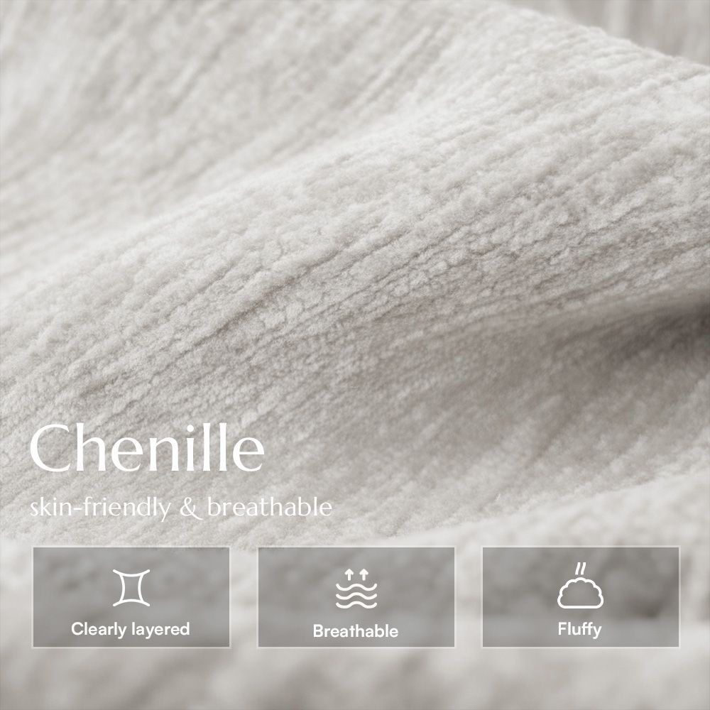 Partial Assembly Required Beige Chenille Sofa Set