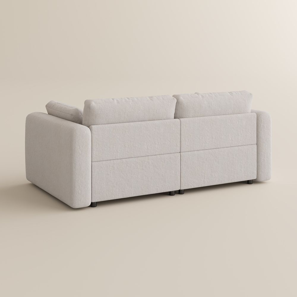 Sofas & Loveseats Beige Chenille Modular Sofas