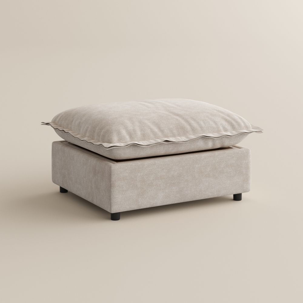 Ergopals Beige Pet-Friendly Fabric Modular Sofas