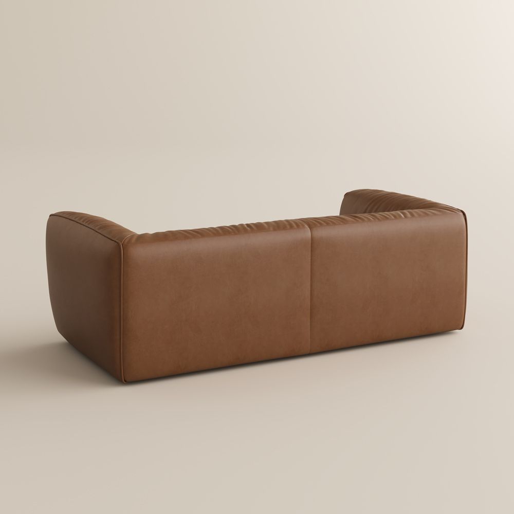 Brown Brown Leather Modular Sofas