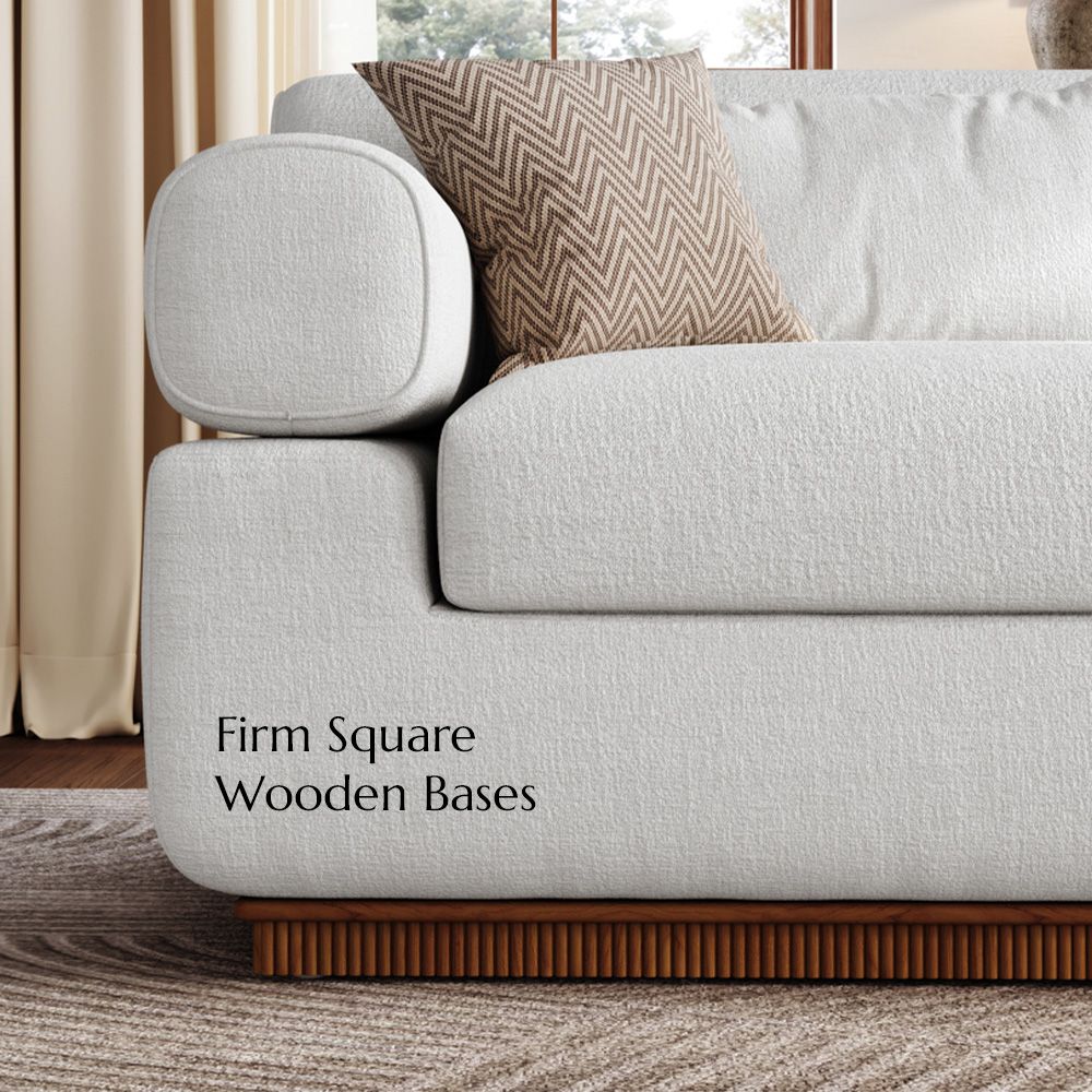 Modular Sofas Beige Chenille Modular Sofas