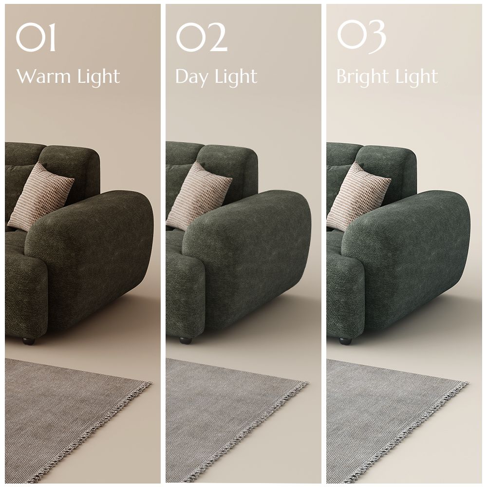 Green Chenille Modular Sofas