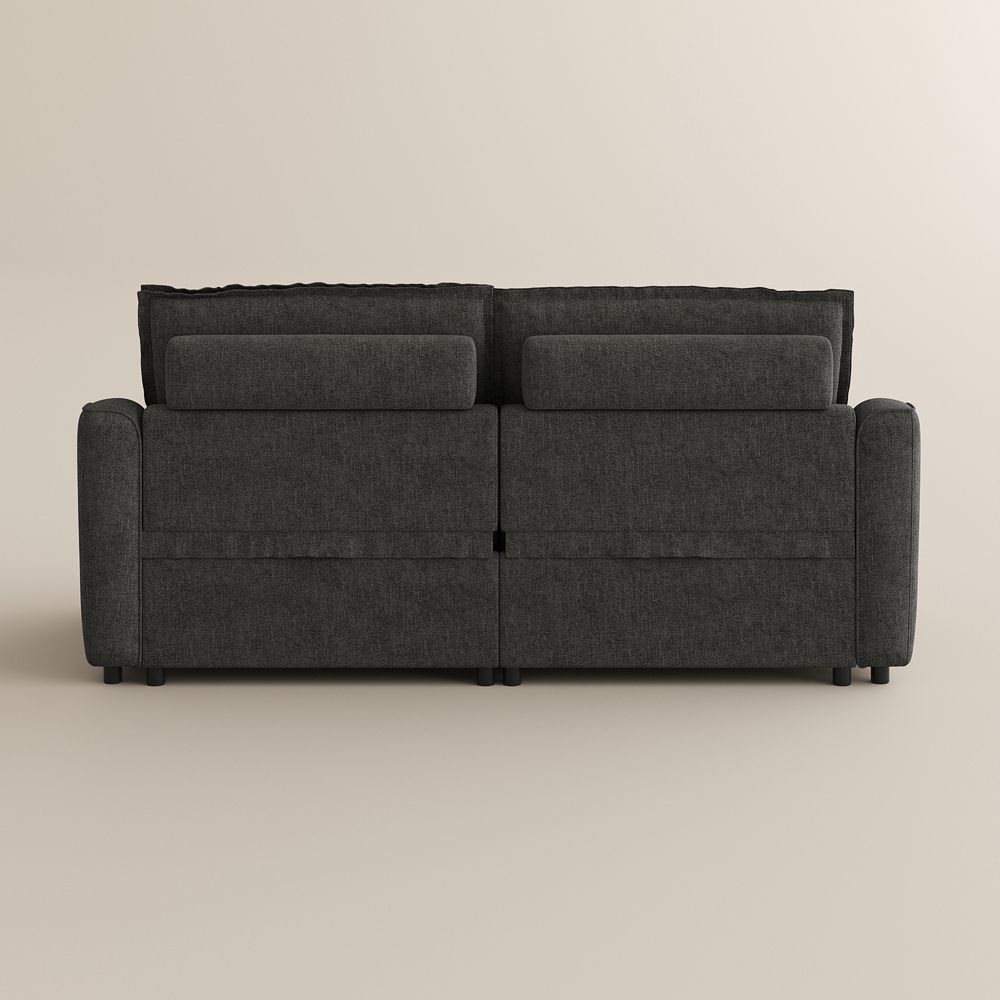 Recliner Gray Velvet Modular Sofas