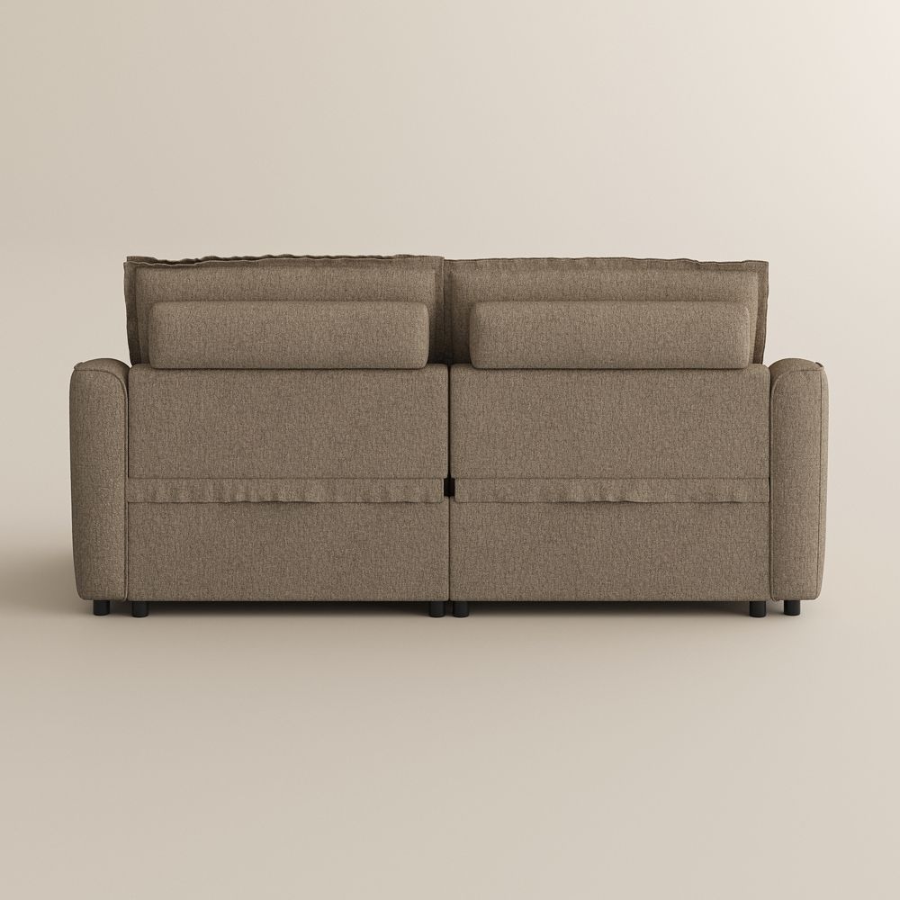 Linen Khaki Linen Modular Sofas