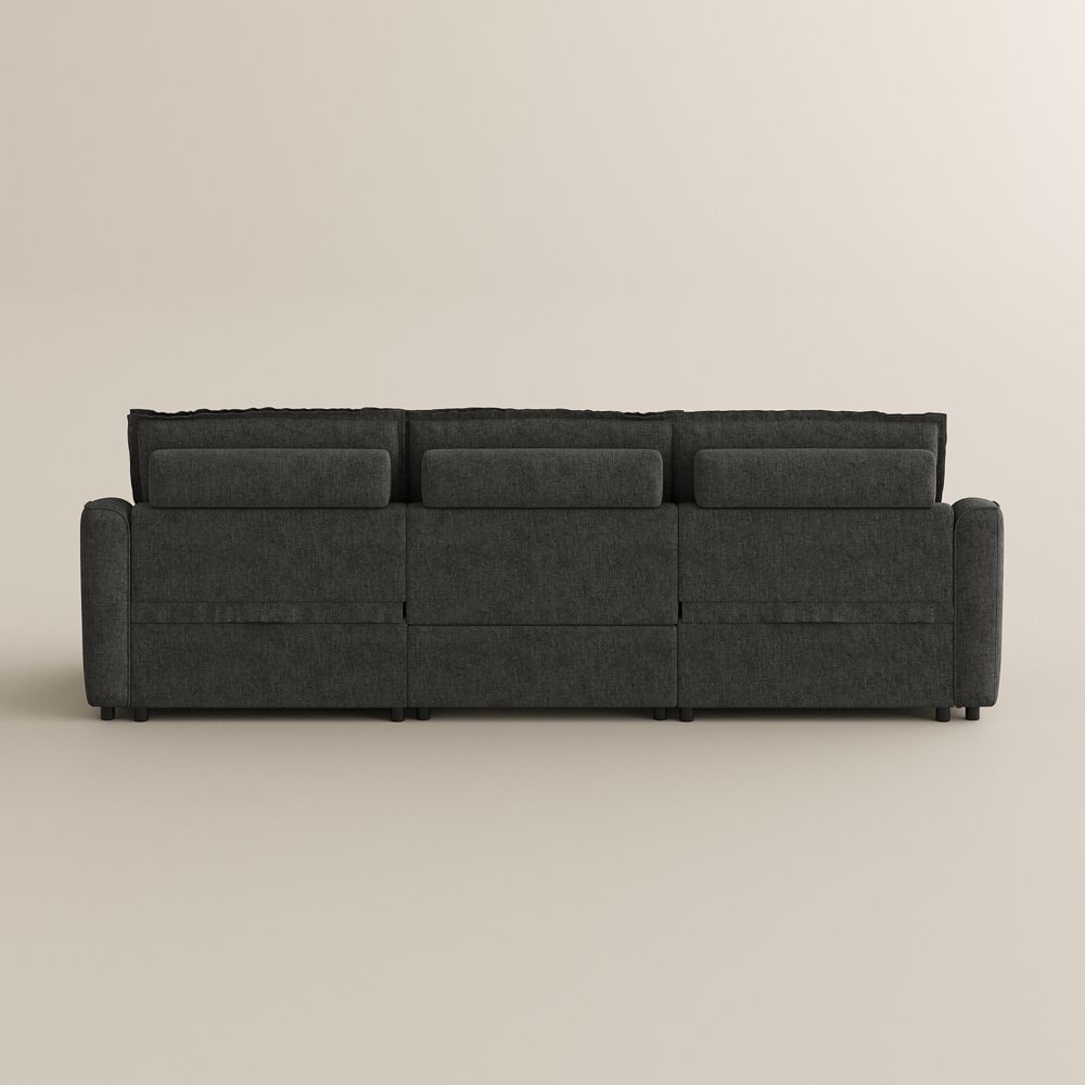 Ergopals Gray Velvet Modular Sofas
