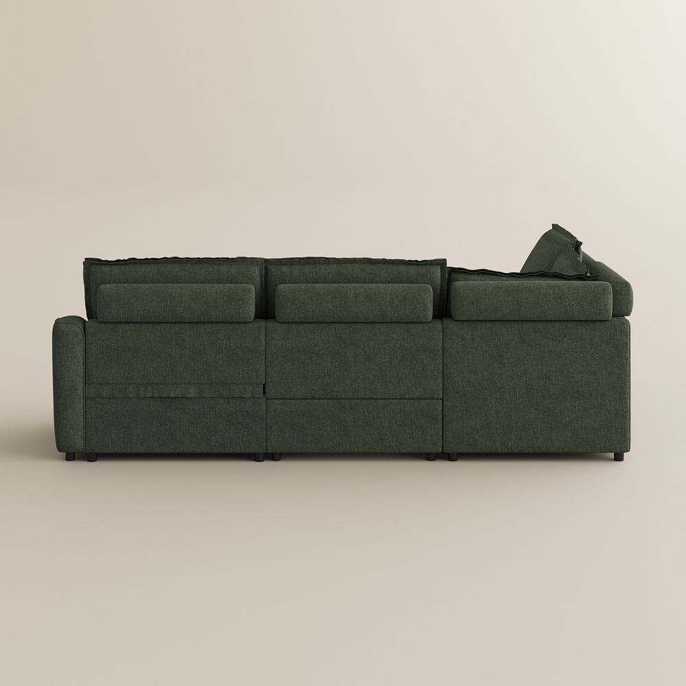 Ergopals Green Velvet Modular Sofas