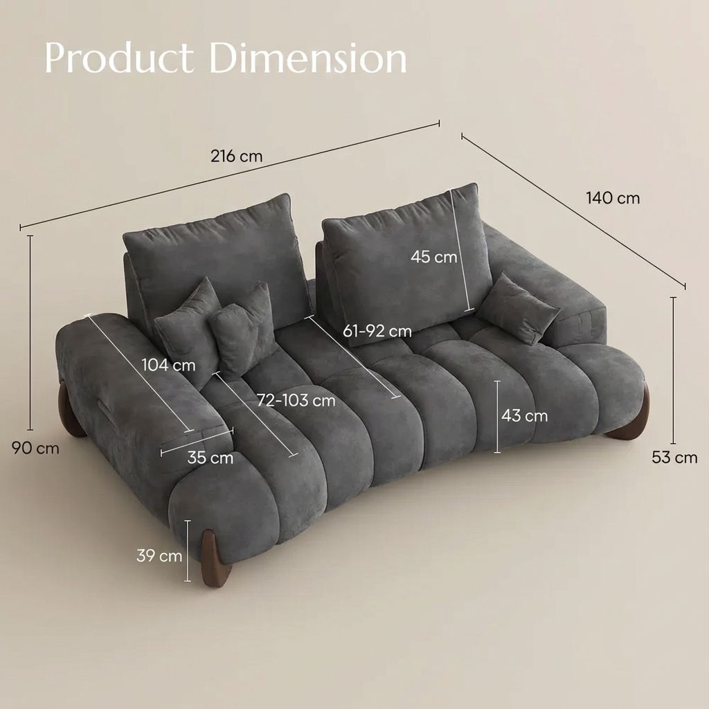 Storage Ottoman Grey Velvet Modular Sofas