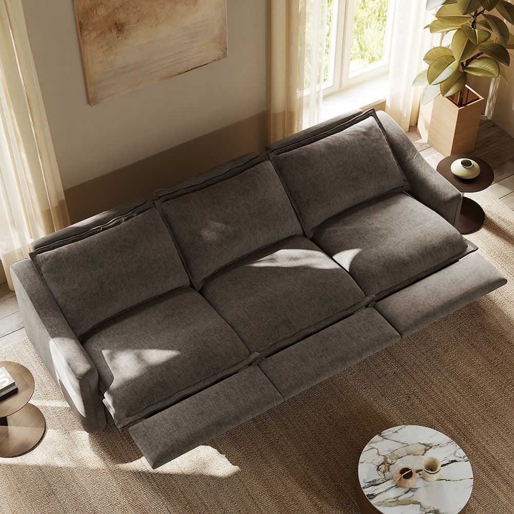 Ergopals Khaki Velvet Modular Sofas