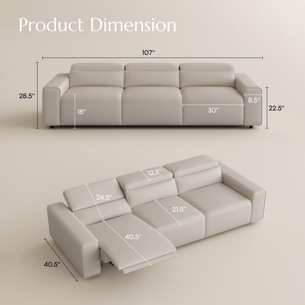 Apartment Beige Eco-friendly Microfiber Leather Modular Sofas