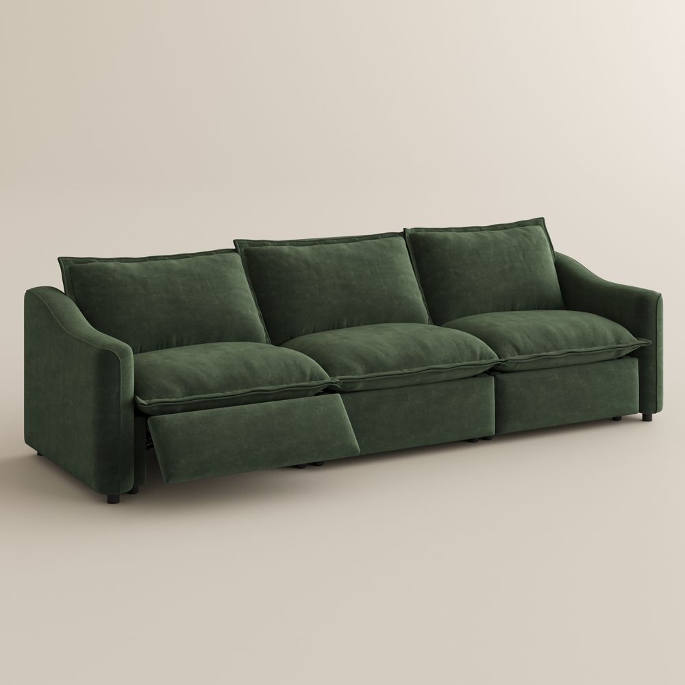 Ergopals Green Pet-Friendly Fabric Modular Sofas