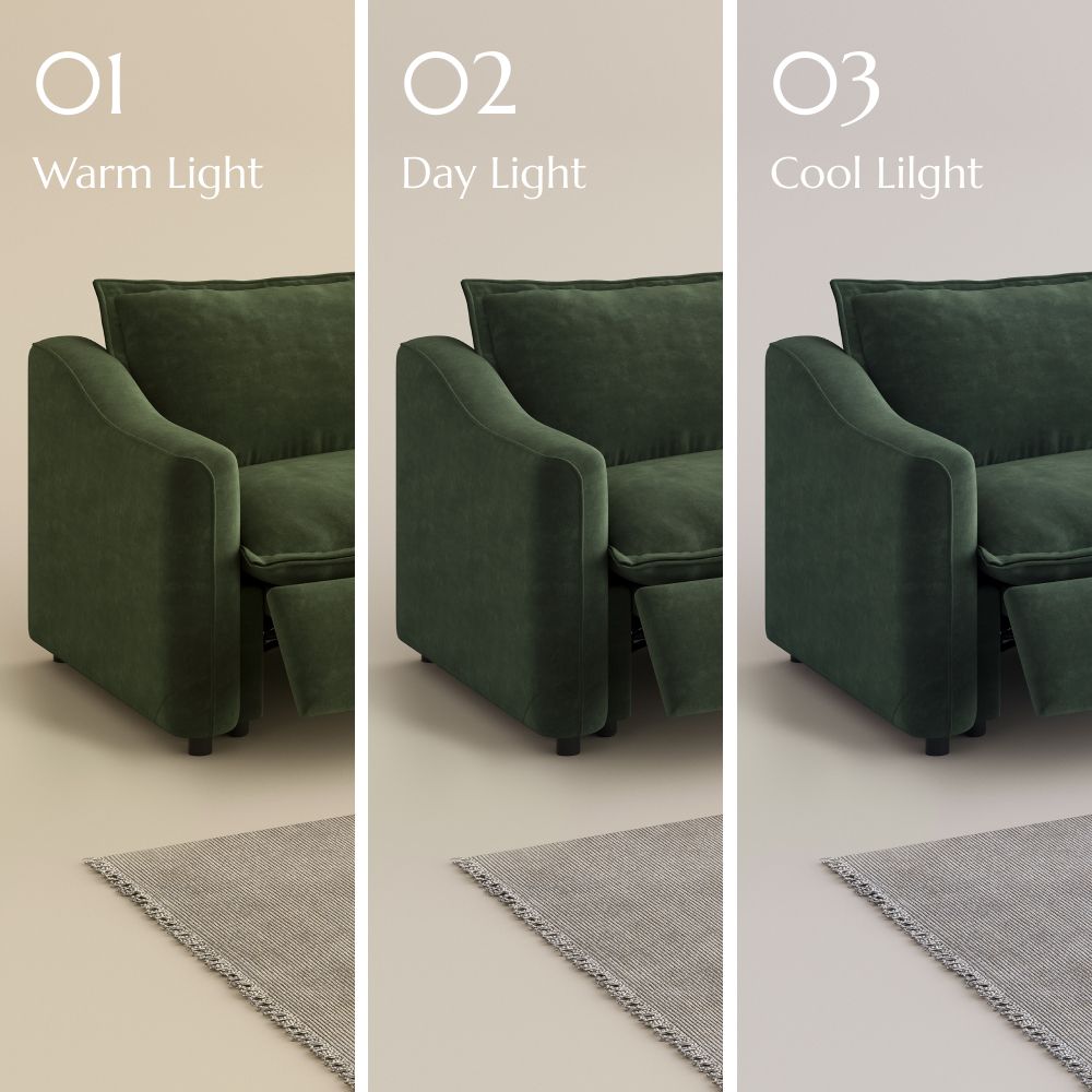 Modern Green Pet-Friendly Fabric Modular Sofas