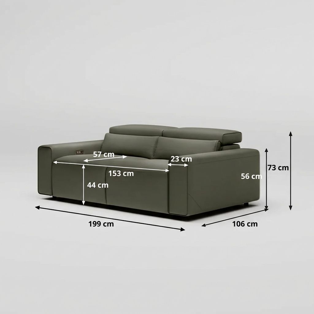 Modular Dunkelgrün Umweltfreundliches Mikrofaserleder Modular Sofas