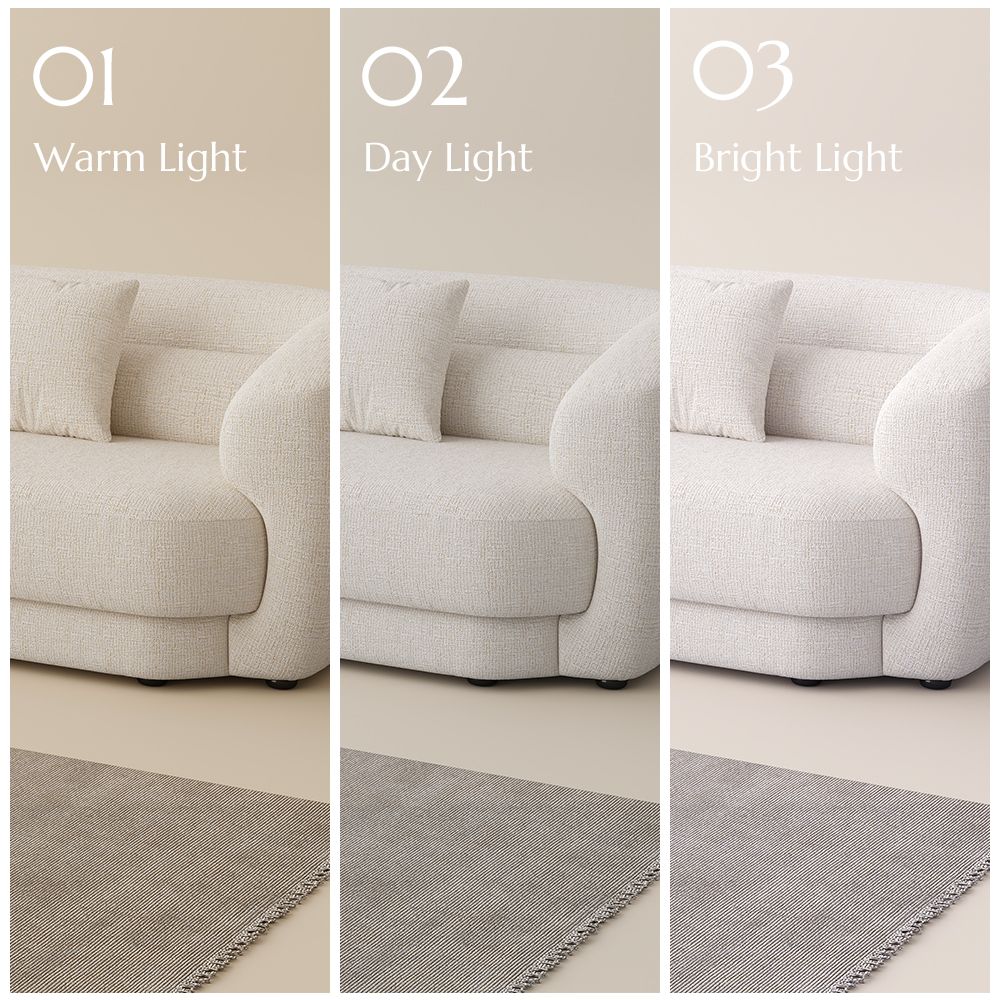 Beige Chenille Modular Sofas