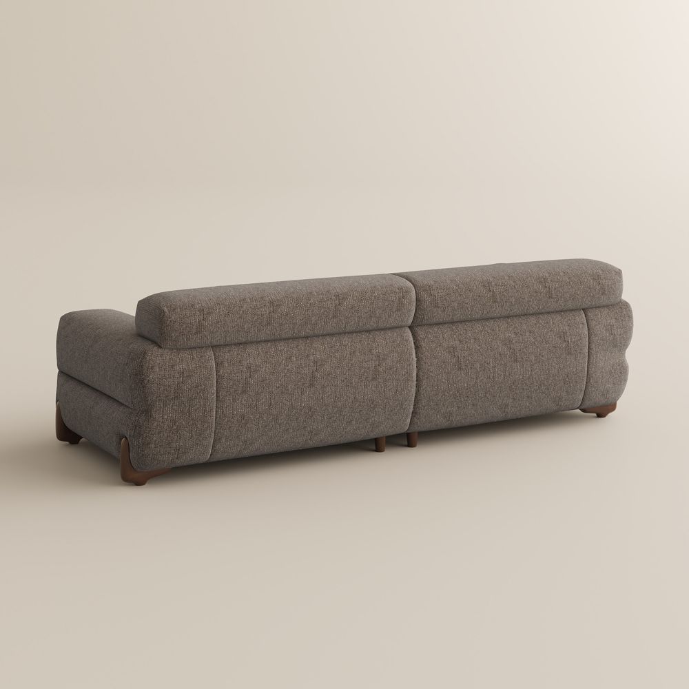 Dark Khaki Chenille Modular Sofas