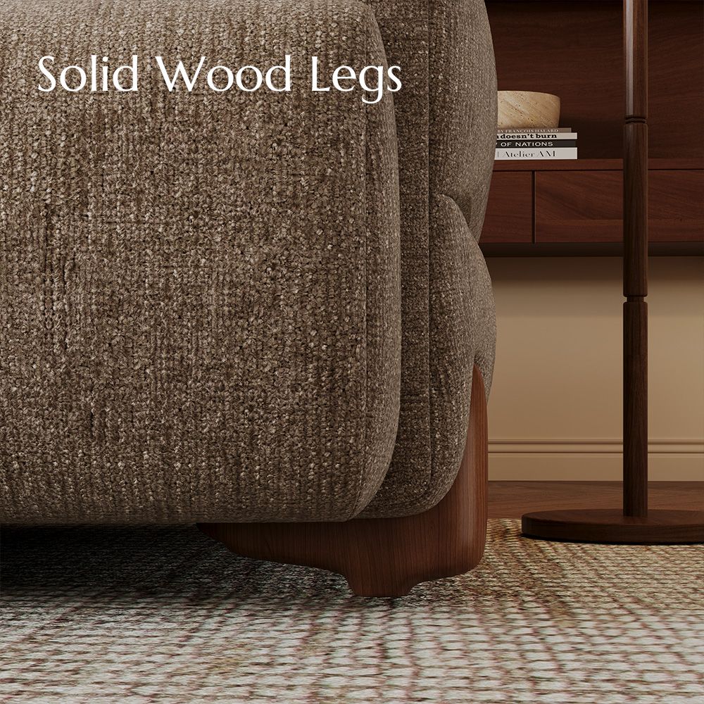 Dark Khaki Chenille Modular Sofas
