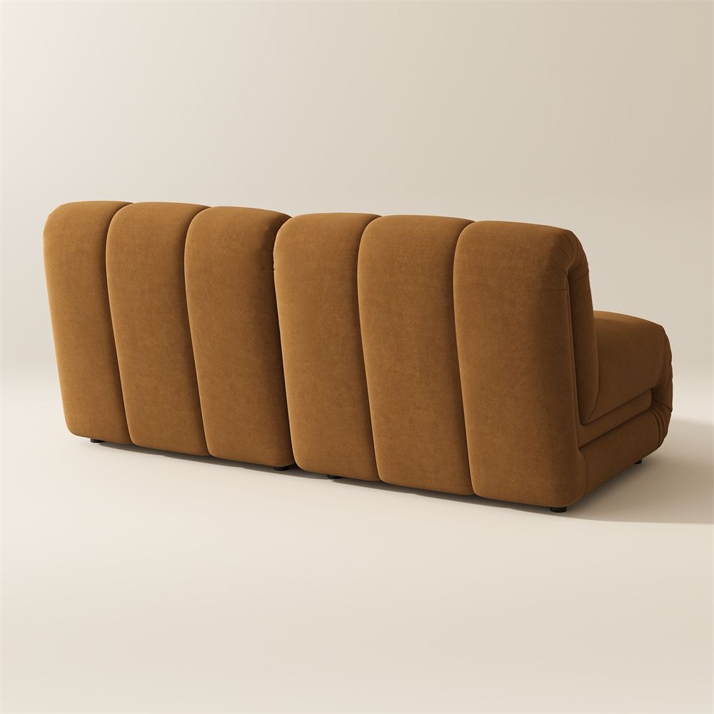 3-4 Seater Brown Modular Sofas