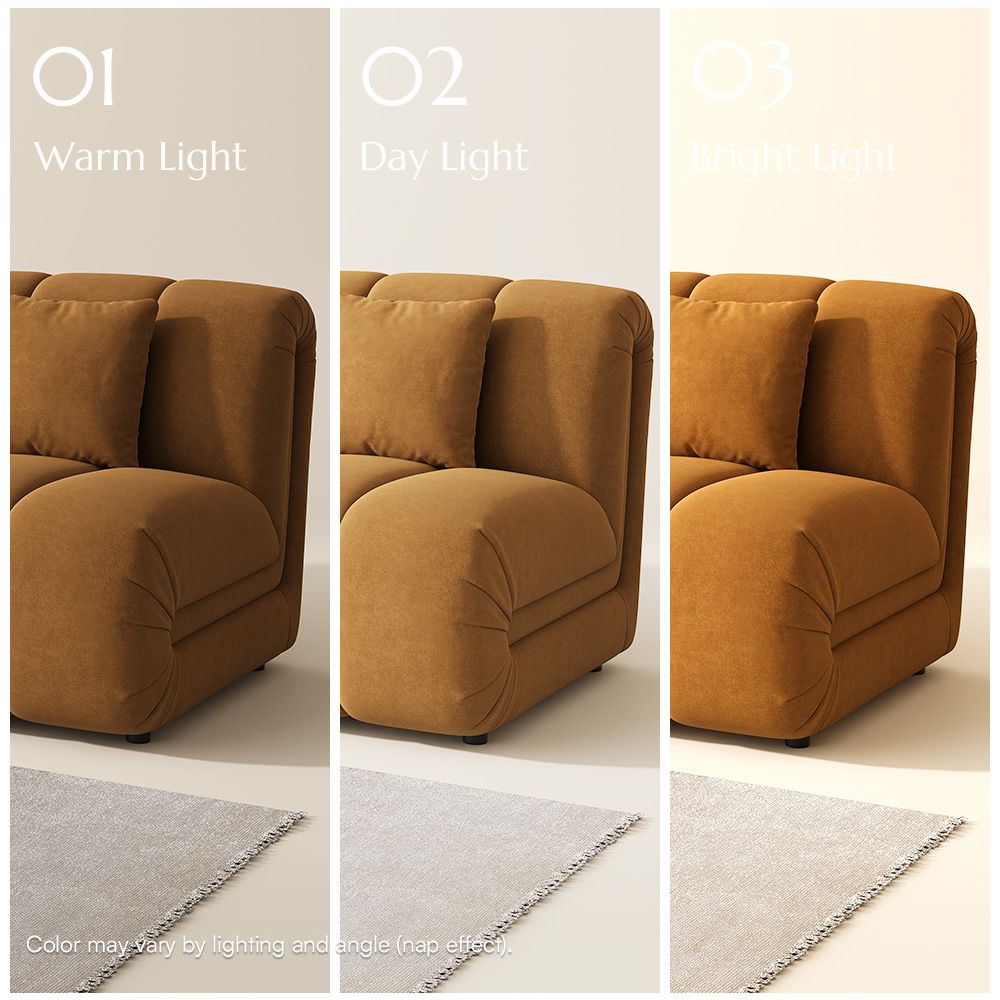 RV Brown Modular Sofas