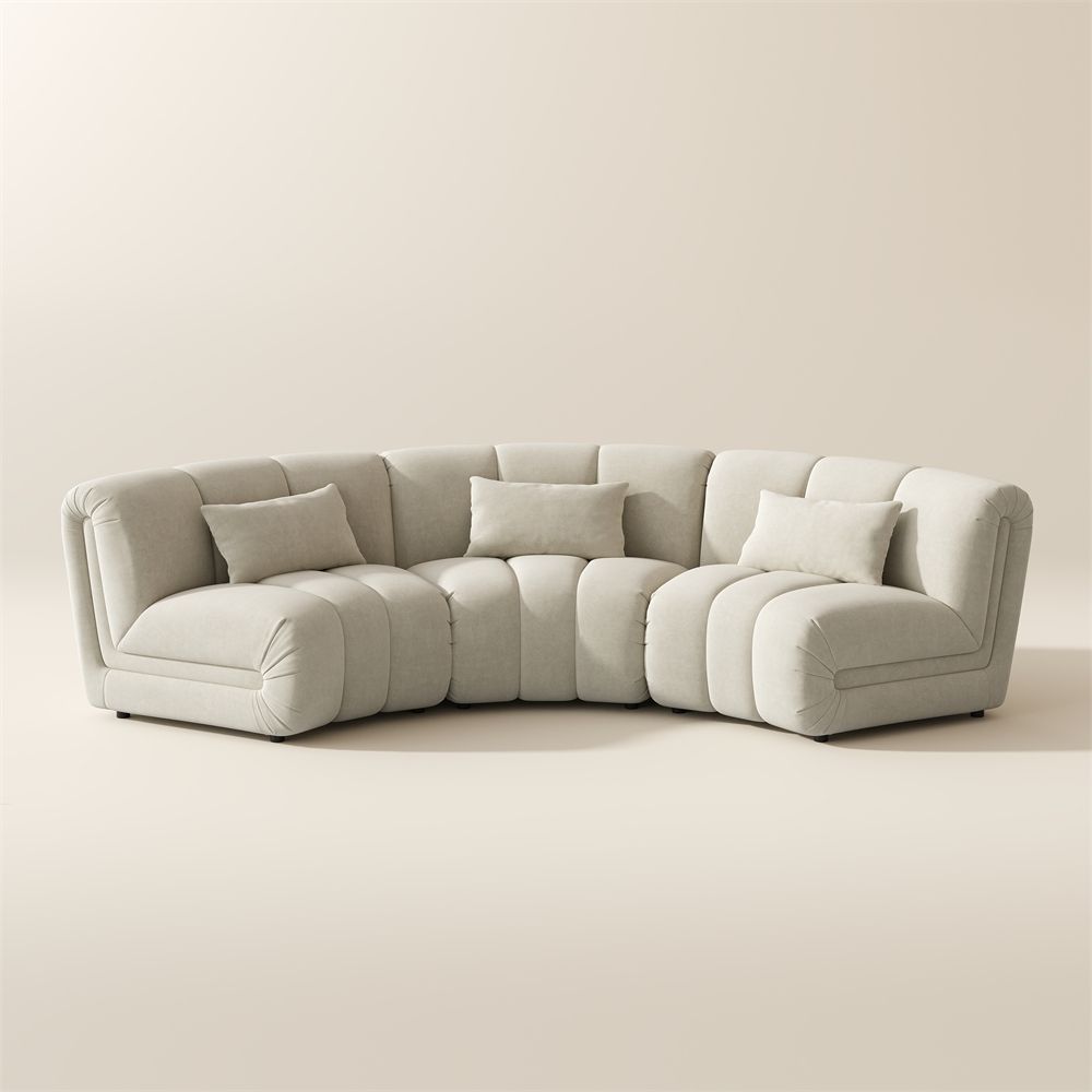 Beige Beige Modular Sofas