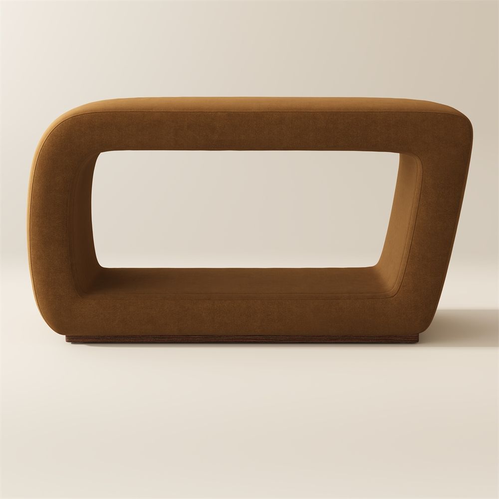 Fabric Brown Pet-Friendly Fabric Modular Sofas