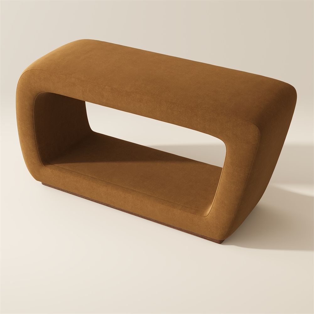 Wood Brown Pet-Friendly Fabric Modular Sofas