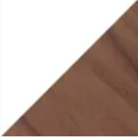 Walnut & White