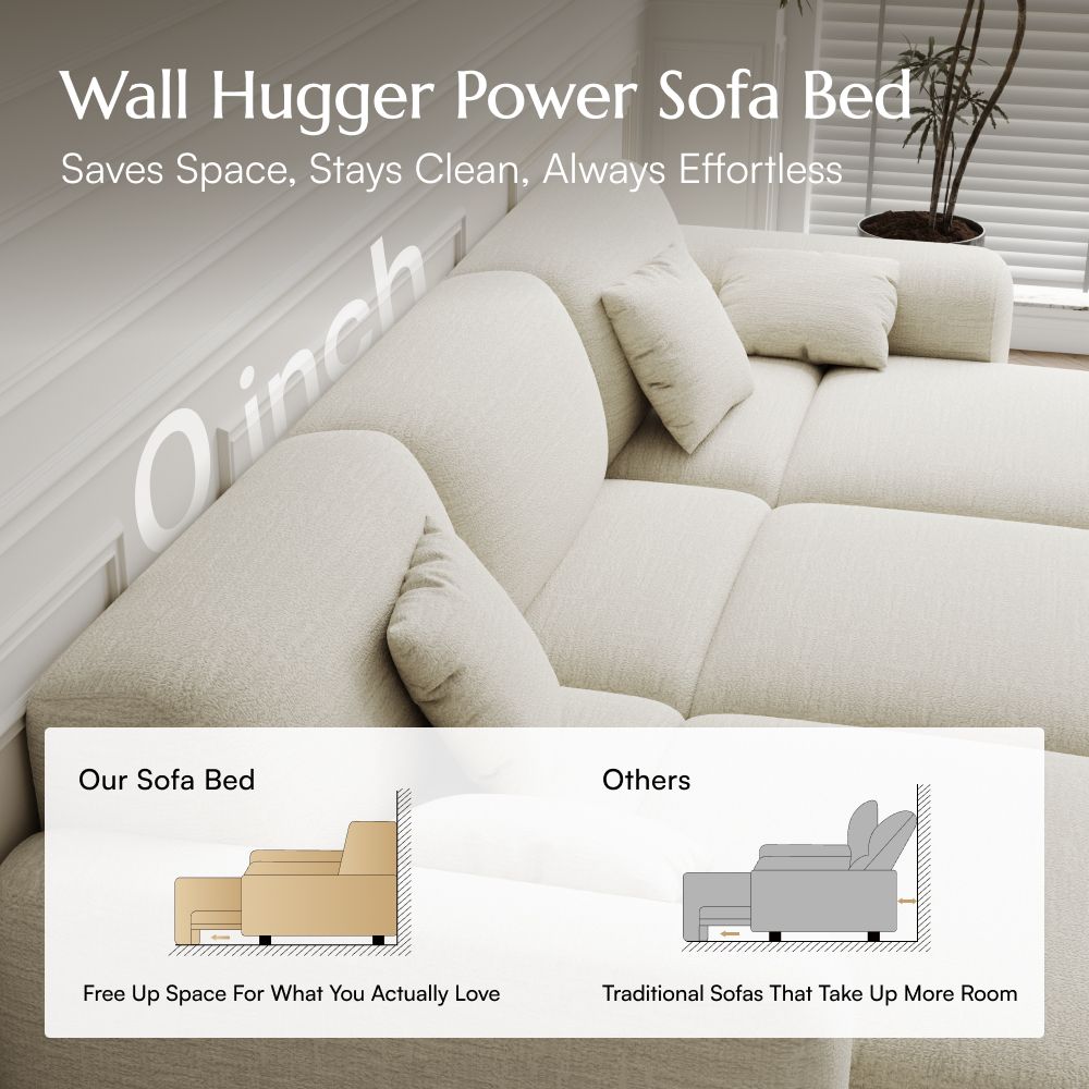 Extra Wide Dark Gray Chenille Fabric Power Reclining Sofas